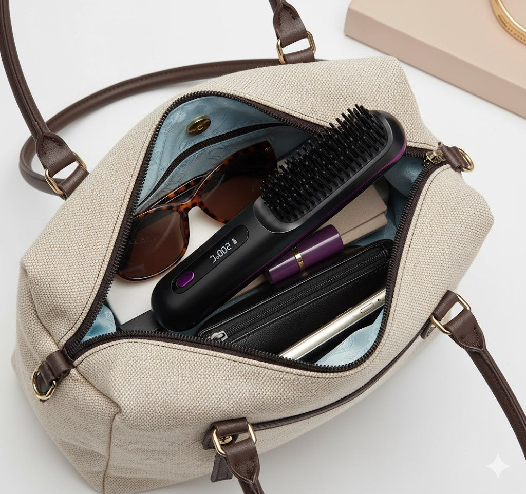 Taşınabilir şarjlı saç düzleştirici