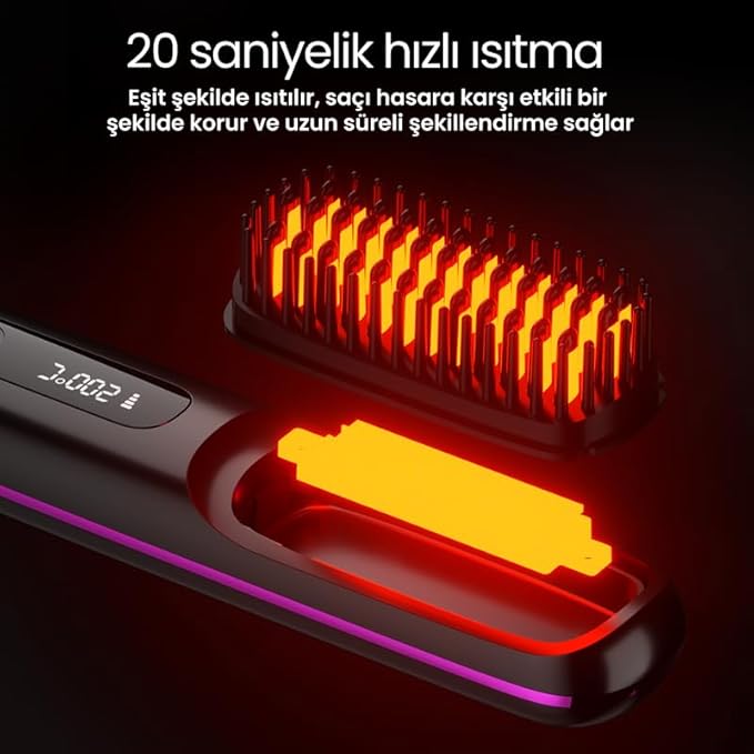 Taşınabilir şarjlı saç düzleştirici