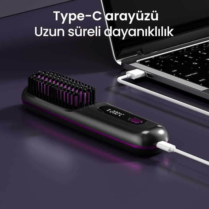 Taşınabilir şarjlı saç düzleştirici